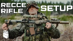 Recce Rifle Setup and Camouflage / Mountain Rifle Setup. Becoming Deadly in the Mountains Part 2.