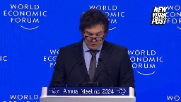 Argentina President Javier Milei slams elites at Davos: 'the state is the problem'