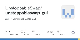 GitHub - UnstoppableSwap/unstoppableswap-gui: XMR&lt;>BTC Atomic Swaps GUI